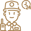 24-hours Manned Security